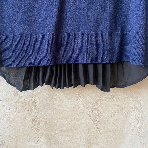 Guess Blue Sweater with attached Camisole - Picture 4 of 5